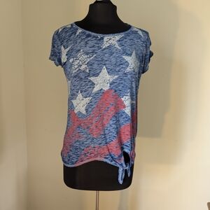 Rock & Republic American Flag Women's Top